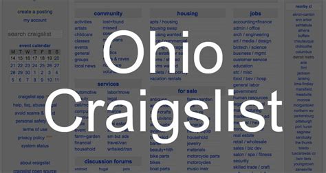 craigslist mansfield ohio